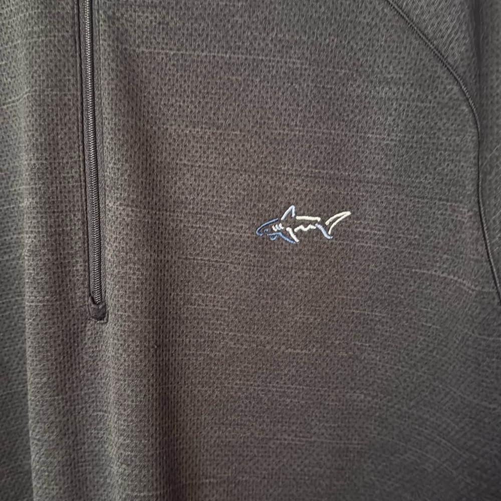 Greg Norman Cozy Shark Quarter Zip Pullover - Picture 5 of 7
